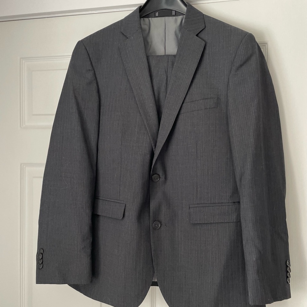 Classic men’s grey suit